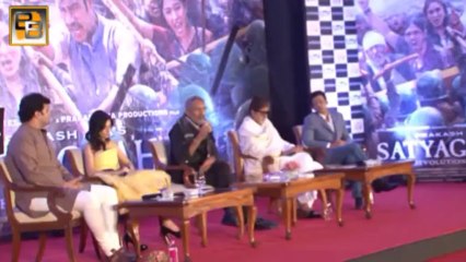 Satyagraha MOVIE REVIEW- Amitabh Bachchan steals the show