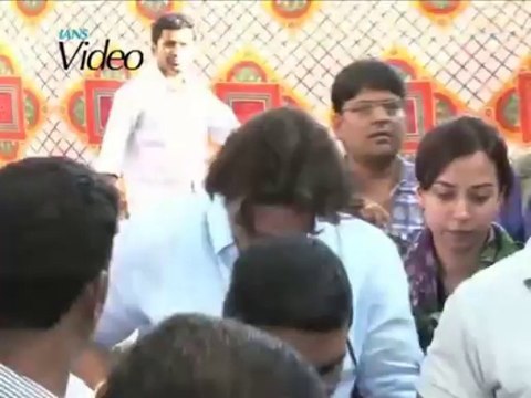 Arjun Rampal breaks dahi handi