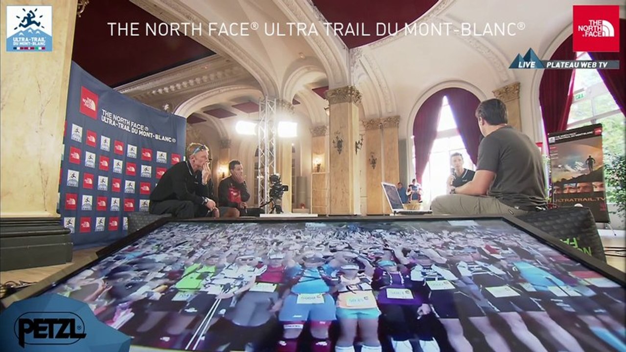 2013 Ultratrail TV - ITW plateau Top 3 CCC 2013