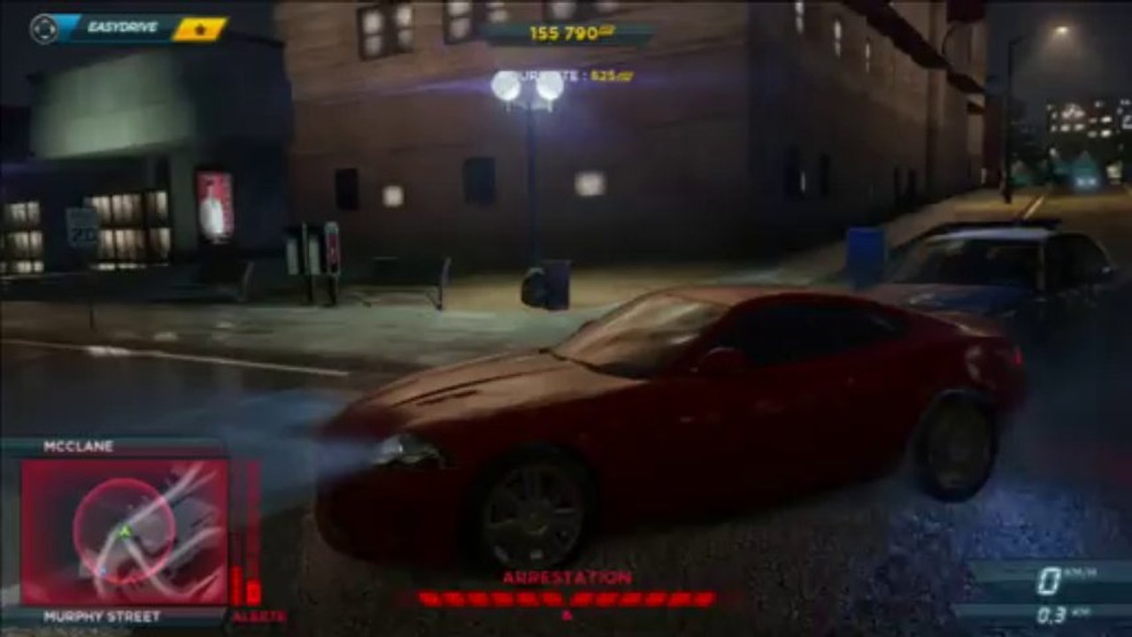 Need for Speed  Most Wanted trophée Mains en l'air
