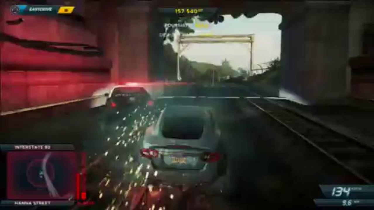 Need for Speed  Most Wanted trophée Sur la jante, Et d'un, Droit devant