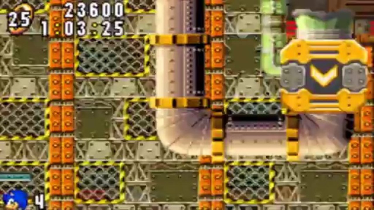 Sonic Advance - Sonic : Secret Base Zone Act 1