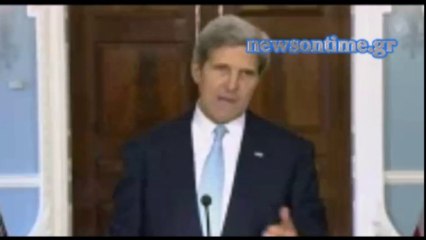 newsontime.gr - Ομιλία του Υπουργού Εξωτερικών των ΗΠΑ Kerry