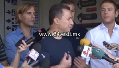 GRUEVSKI ZA KEZAROVSKI