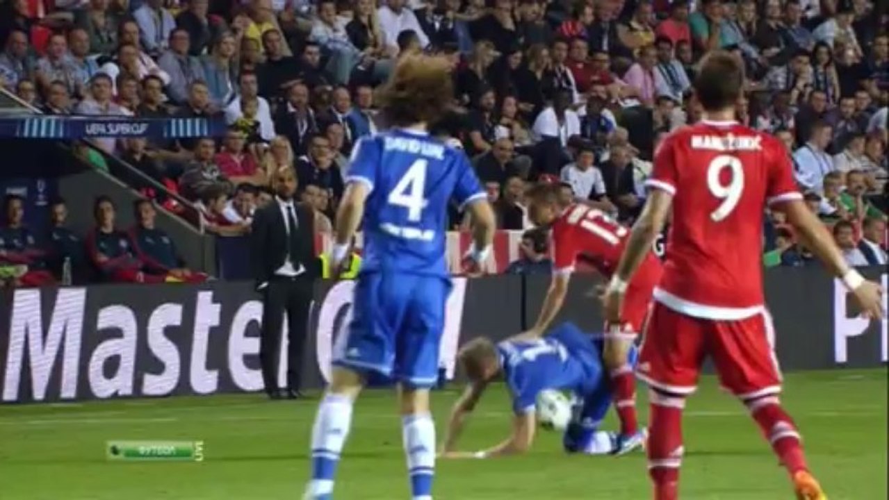 Суперкубок УЕФА 2012  Бавария (Германия) - Челси (Англия), 1 тайм  30.08.2013