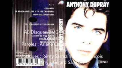 Anthony Dupray - Recommencer