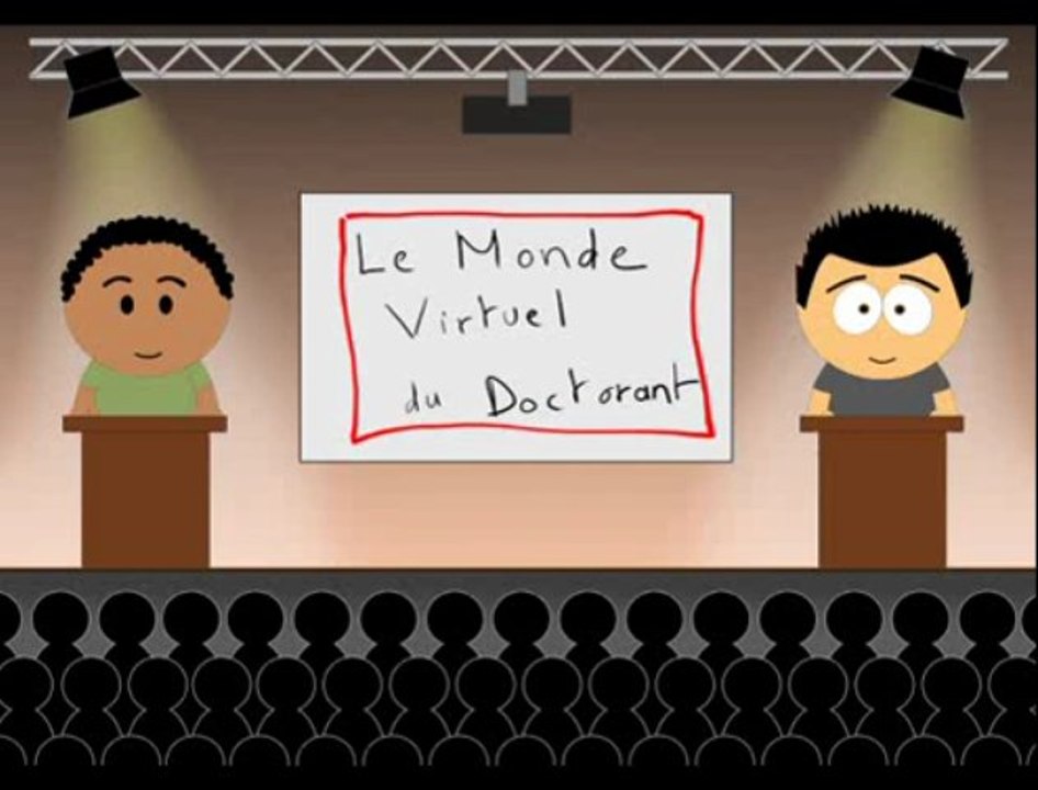 5 minutes chrono – S01E01 – Le monde virtuel du doctorant.