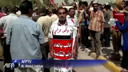 Irak: manifestations contre les retraites dorées des députés