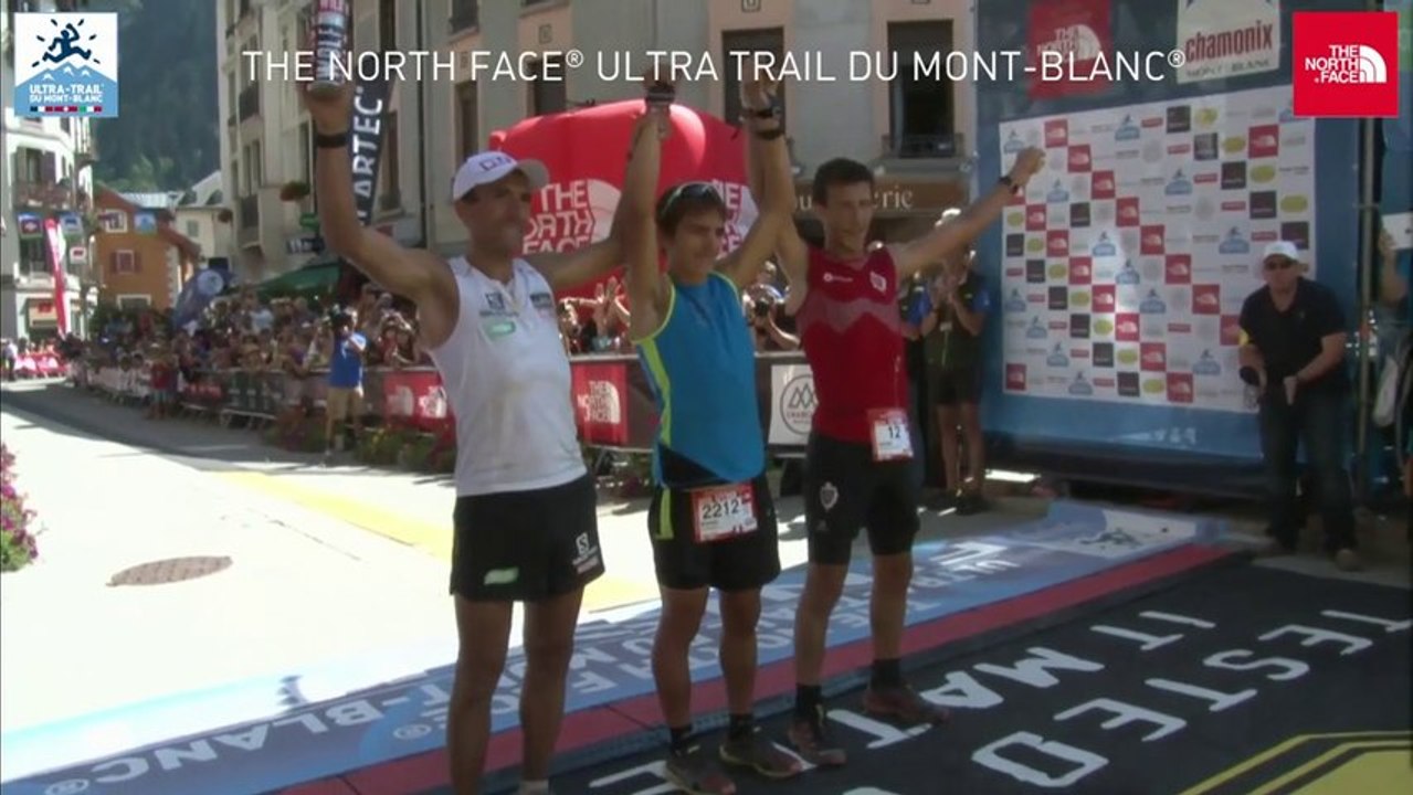 2013 Ultratrail TV - Arrivée du 3ème Homme de l'UTMB 2013. Javier Dominguez Ledo