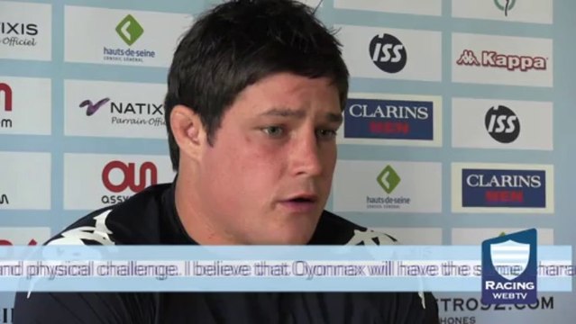 RM 92 vs USOR - Chavancy ' I'm glad to return to Colombes '