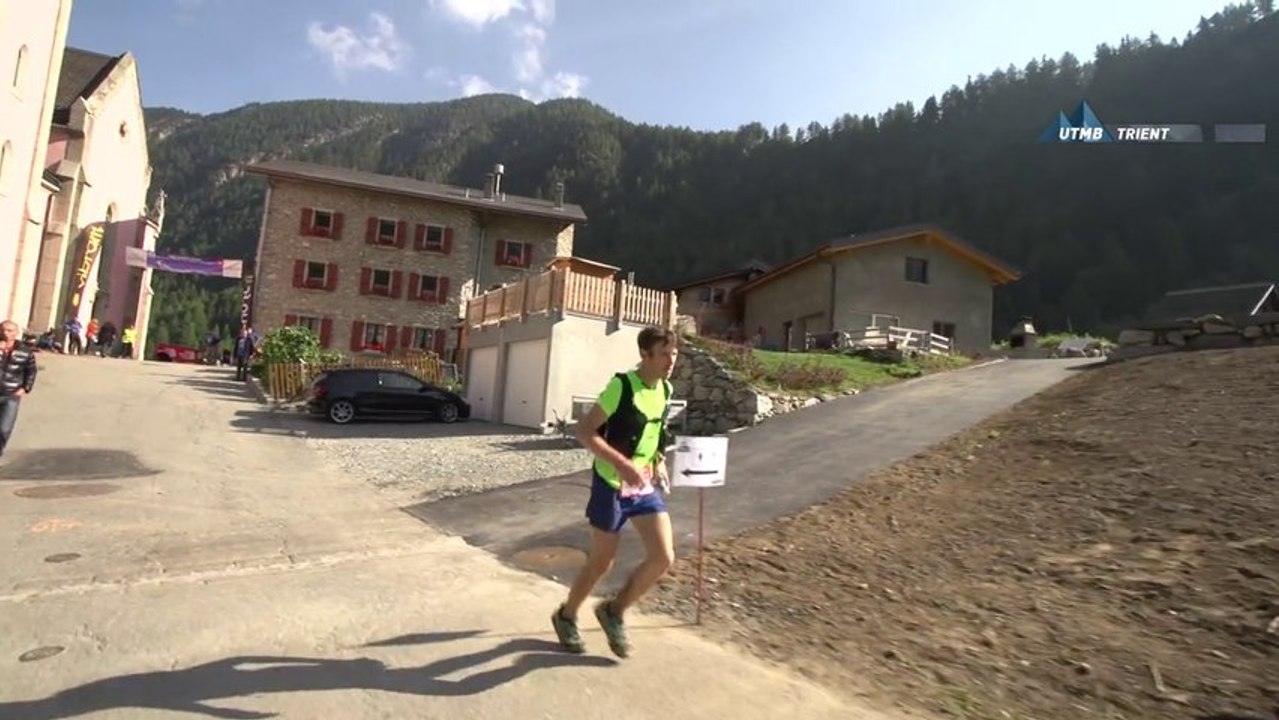 2013 Ultratrail TV - Passage du Top 5  UTMB à Trient