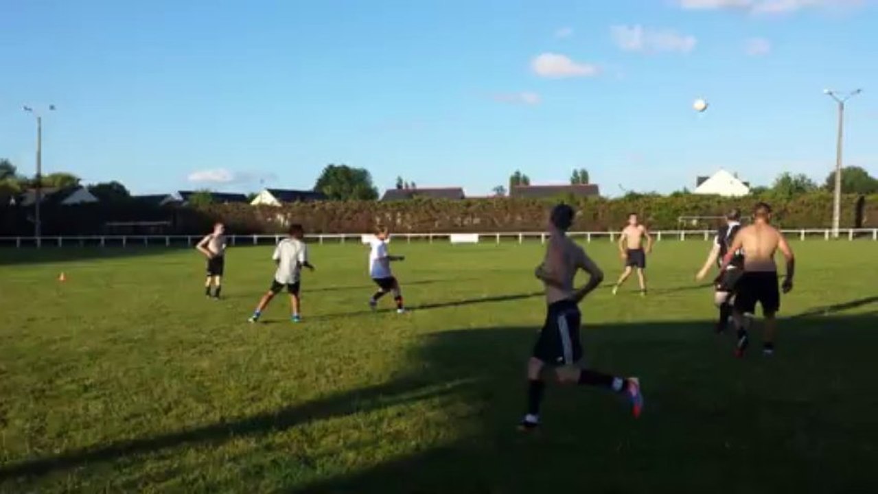 1er entrainement de la saison 13/14