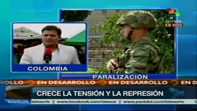 Campesinos en Colombia vuelven a salir a las calles