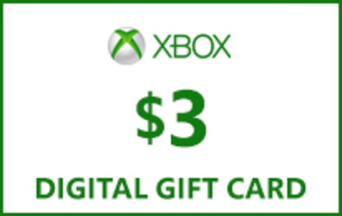 Free $3 xbox live gift card in bing rewards = free microsoft