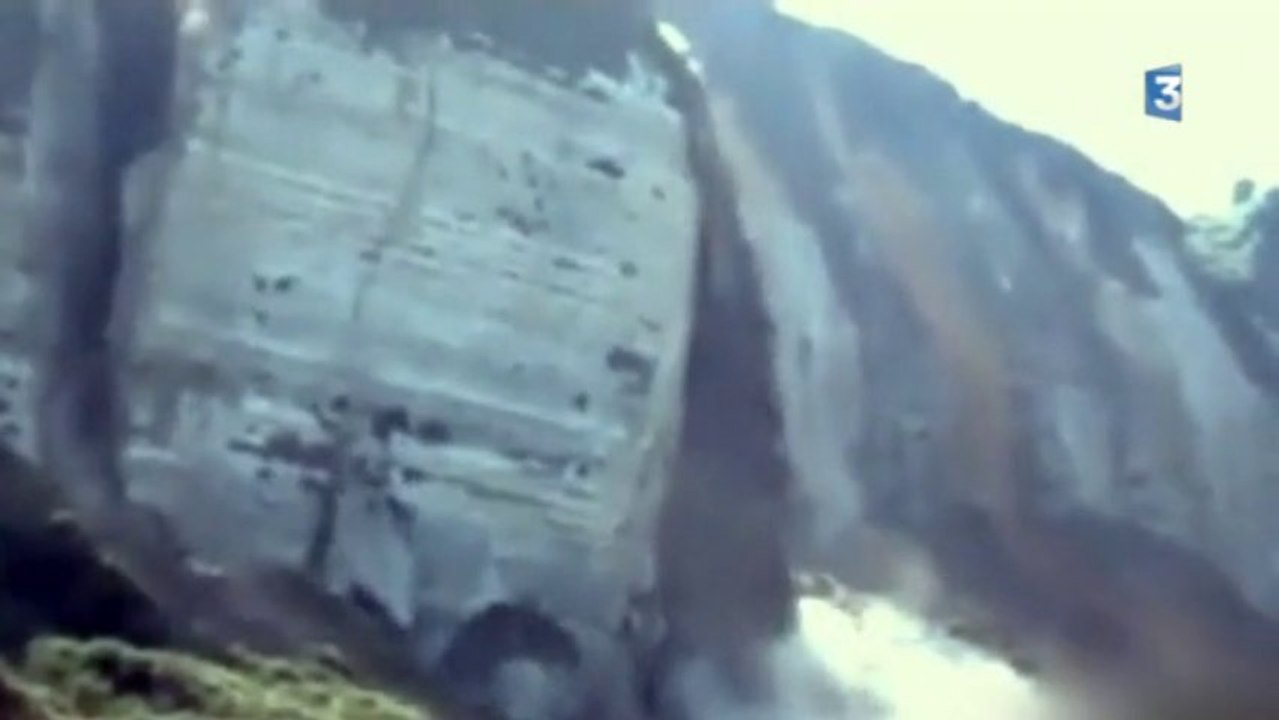 De l'érosion aux  éboulements de falaise