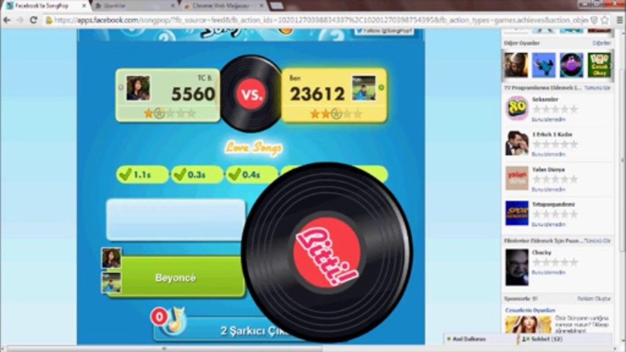 SongPop Yenilmezlik Hilesi