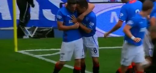 Rangers Nicky Clark vs EastFife Aug 2013