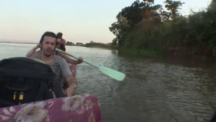 15 - Tour por el río Tsiribihina (IV) Fin de la segunda jornada al atardecer - Viaje a Madagascar