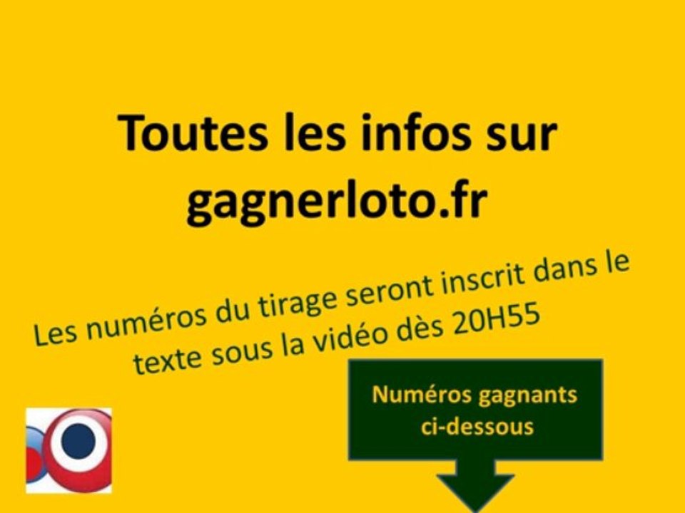 LOTO Résultat Tirage Samedi 7 septembre les numéros gagnants