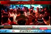 Part 1: Kutchi people of Lyari take arms to defend them Express Takrar 31st August 2013