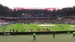 PSG - Guingamp : Entrée des joueurs du Paris Saint Germain sur la pelouse du Parc des Princes
