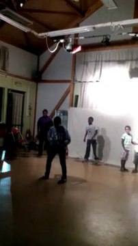 Les Scorpions Groupe de danse des enfants lors de la soiree des Robinsons du 30/08