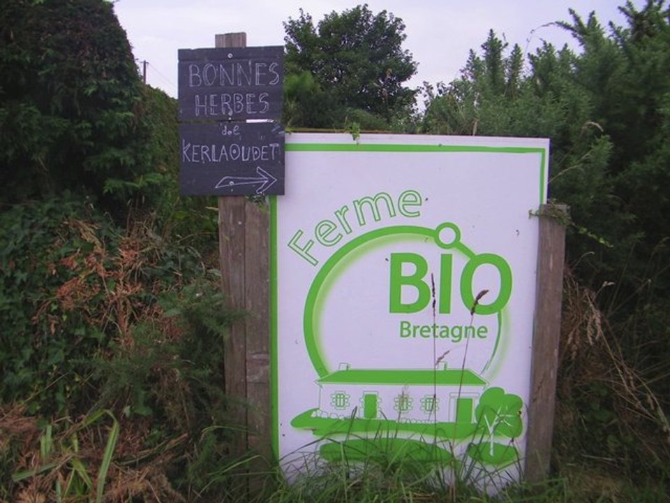 Visite de la ferme des bonnes herbes de Kerlaoudet