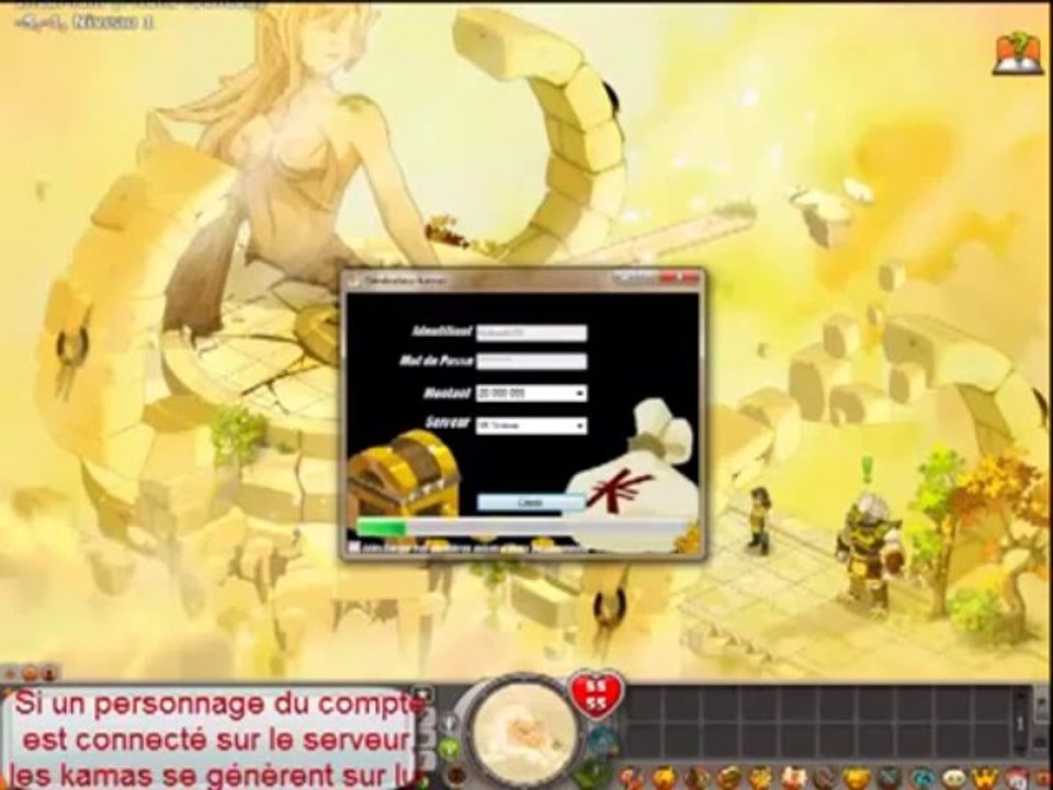 Dofus Présentation nouveau générateur de kamas gratuit 2013