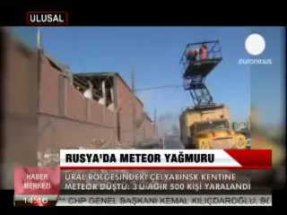 RUSYA'DA METEOR YAĞMURU