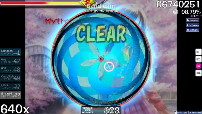EnixYukiのosuプレイ動画