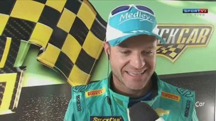 A primeira pole position de Rubens Barrichello na Stock Car