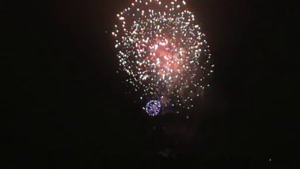 Amazing Ufo During Fireworks Int The Netherlands