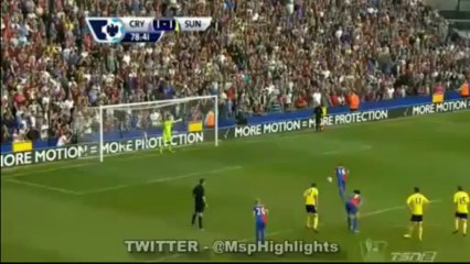 sunderland v crystal palace 1-3 all goals