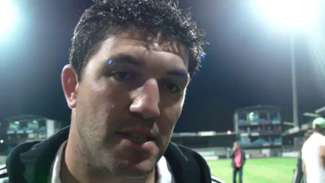 Rugby Pro D2 - Yoann Boulanger réagit après CSBJ - USB