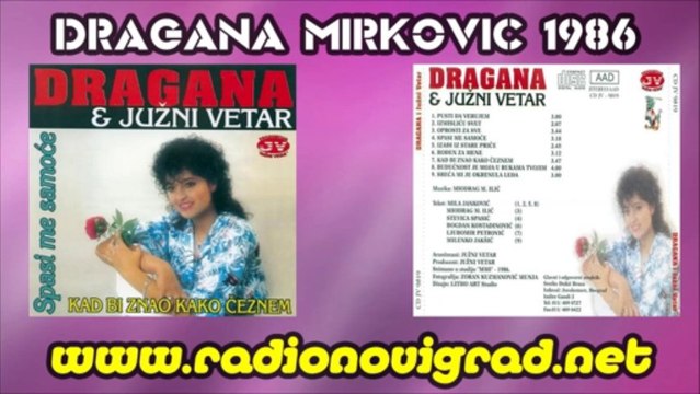 Dragana Mirkovic 1986 - Sreca Mi Je Okrenula Ledja (Audio) HD