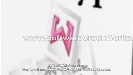 [9-2013 NEW] (FULL + Keygen) Design Science MathType 6.7e [MAC]