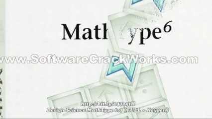 [9-2013 NEW] (FULL + Keygen) Design Science MathType 6.9