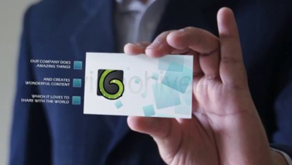 Business Card V1 - After Effects Template