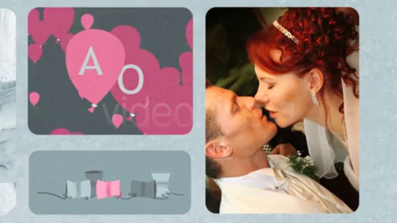 Cute Wedding Album - After Effects Template
