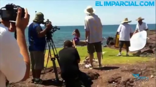 David Zepeda @davidzepeda1 y elenco de MPV grabaron el gran final en San Carlos,Sonora