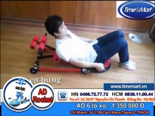 Máy tập cơ bụng AD ROCKET-Giảm béo chỉ 15ph mỗi ngày