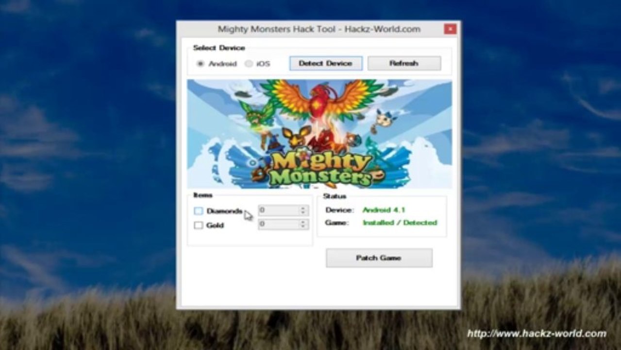 Mighty Monsters Hack/Cheats - Get Gold, Diamonds Cheat - Android/iOS