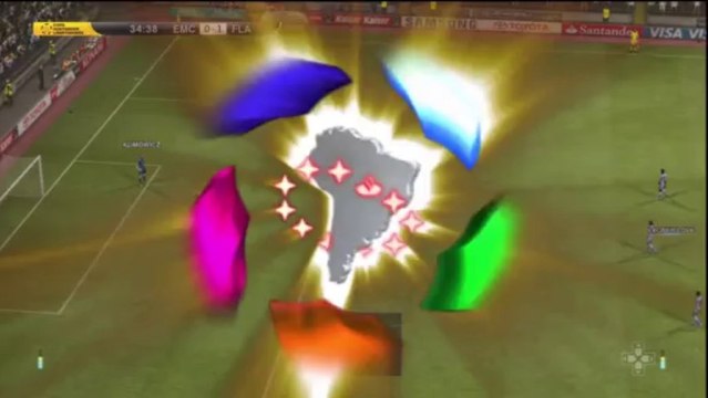 (thegamer) pes 2013 copa libertadores santander 2013 huitiéme de finale aller