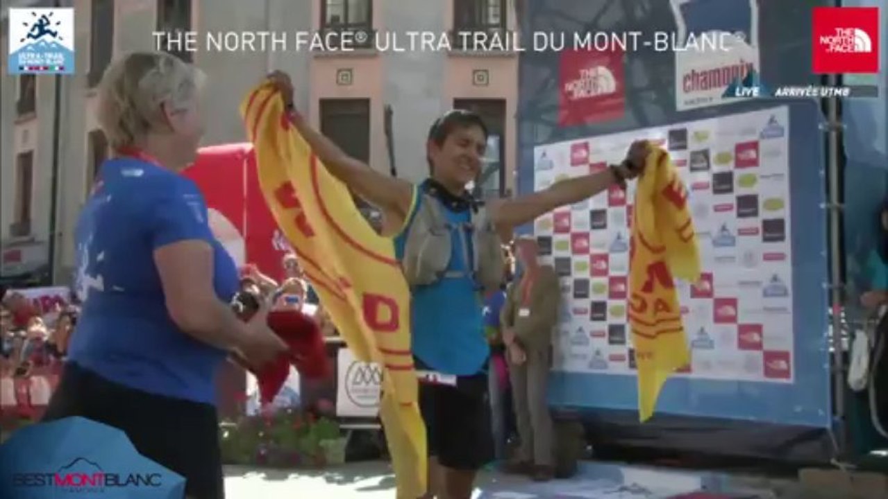 2013 UltratrailTV - Arrivée de Xavier Thevenard, vainqueur UTMB 2013