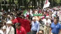 Protestas en México contra la reforma energética