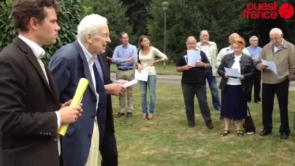 Un chant de soutien au musée de la Résistance - Saint-marcel