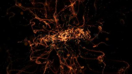 Flow Particles - Firelines - After Effects Template