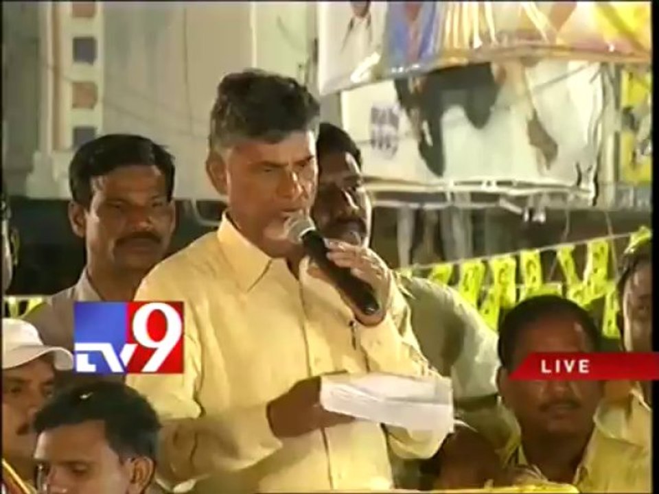 Chandrababu slams Cong over development