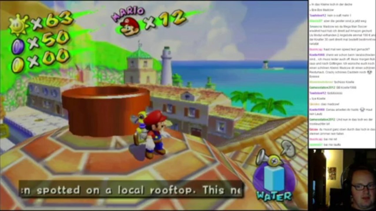 Cracky zockt Super Mario Sunshine 31.08.2013