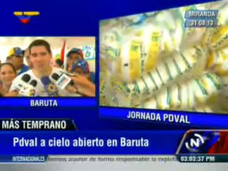 (Vídeo) Winston Vallenilla exhorta a trabajar unidos por el bienestar del pueblo baruteño
